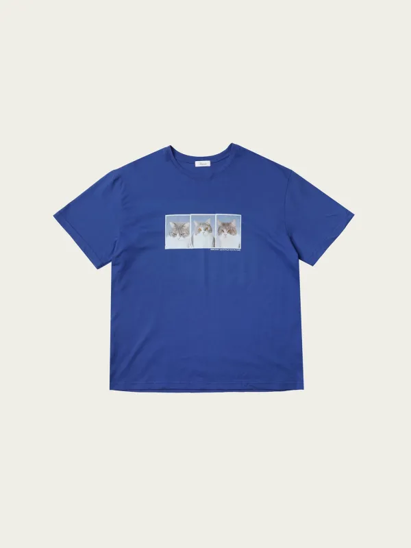(2차) Meonzi T-shirts - Blue