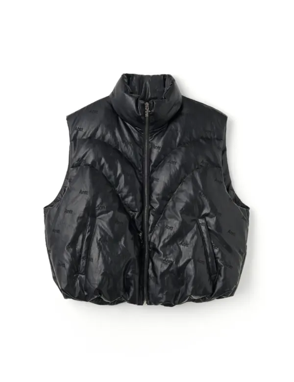 Pumpkin Goose Down Vest (Black)