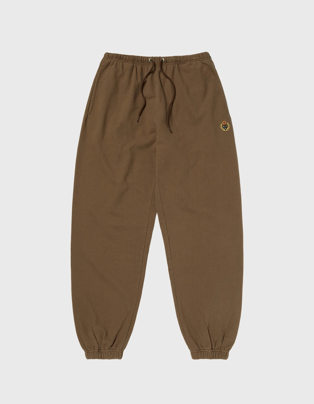 헤리티지플로스 CREST WASHED 221 SWEATPANTS / Brown 상품 이미지 1