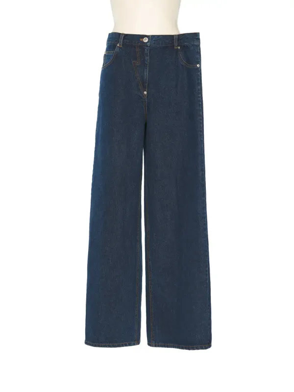 PS25 BLUE SIDE FOLDED JEANS