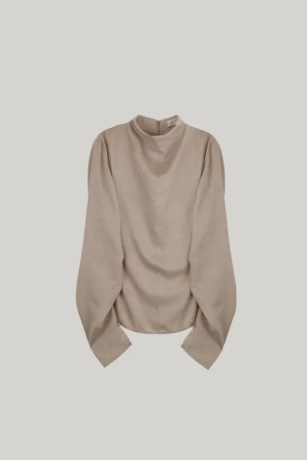 Nella Half-neck Blouse