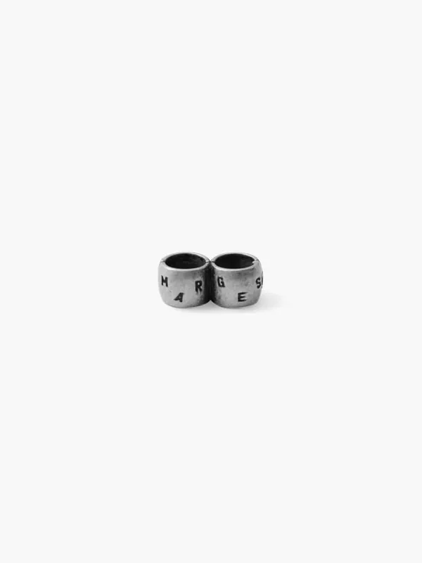 DOUBLE BAG RING_round vintage silver