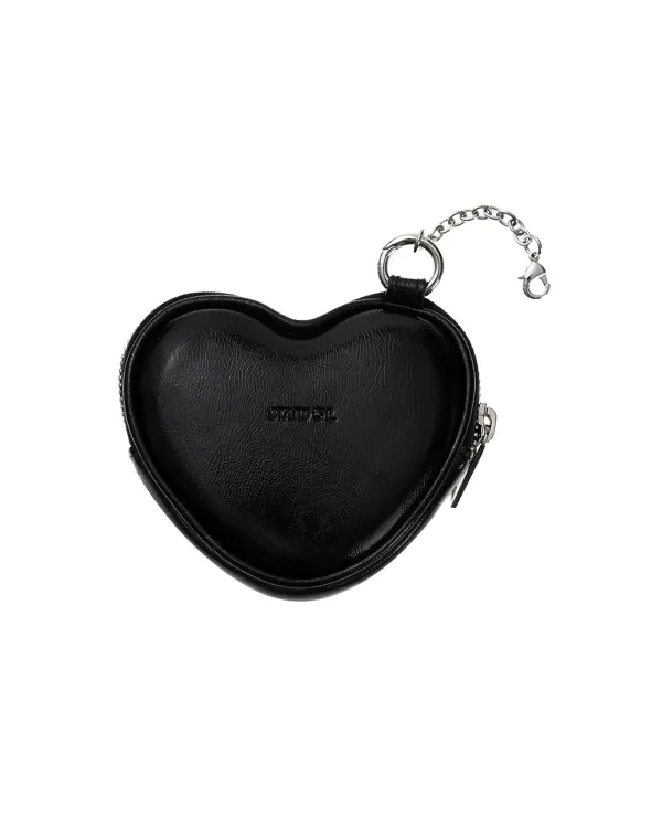 Heart Pods Keyring · 하트 팟 키링 / 블랙