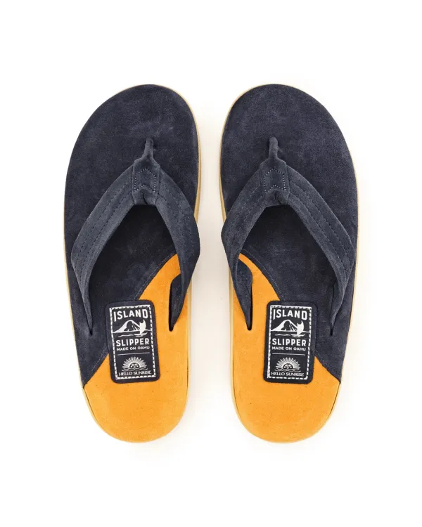 HS x ISLAND SLIPPER_NAVY ORANGE