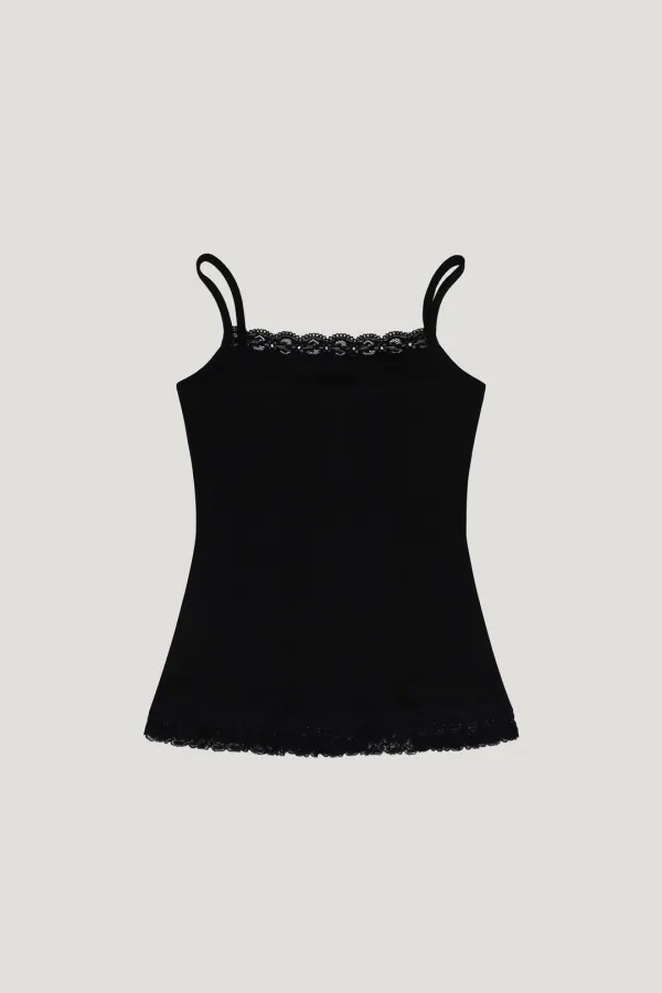 Bella Lace Cami (black)