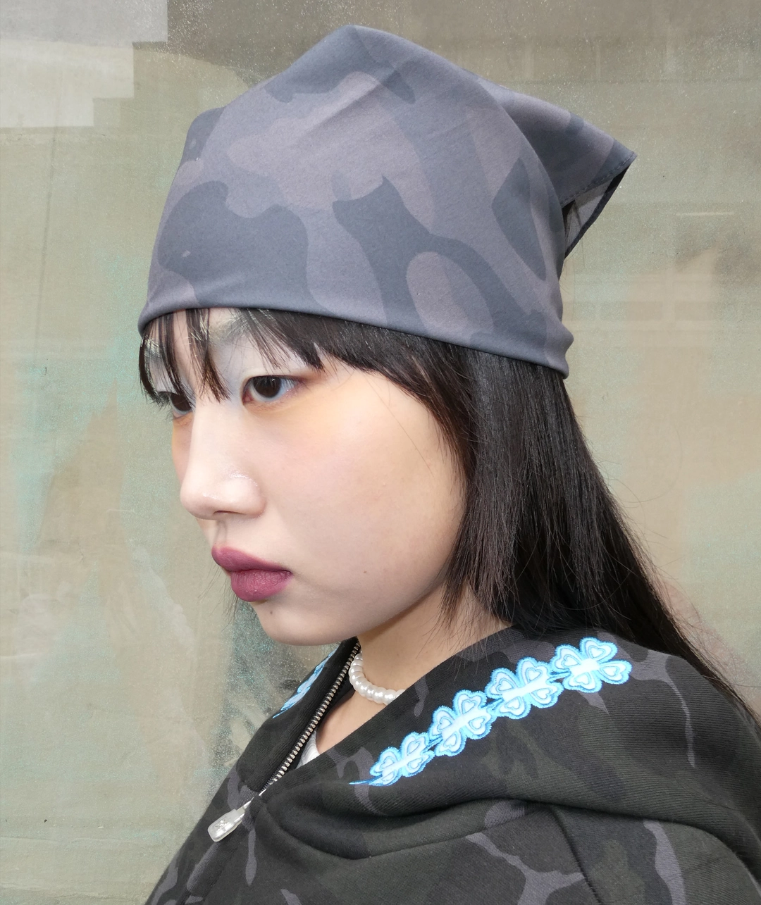 타입서비스 HIROMI X TSW Bandana [Charcoal] 상품 이미지 2