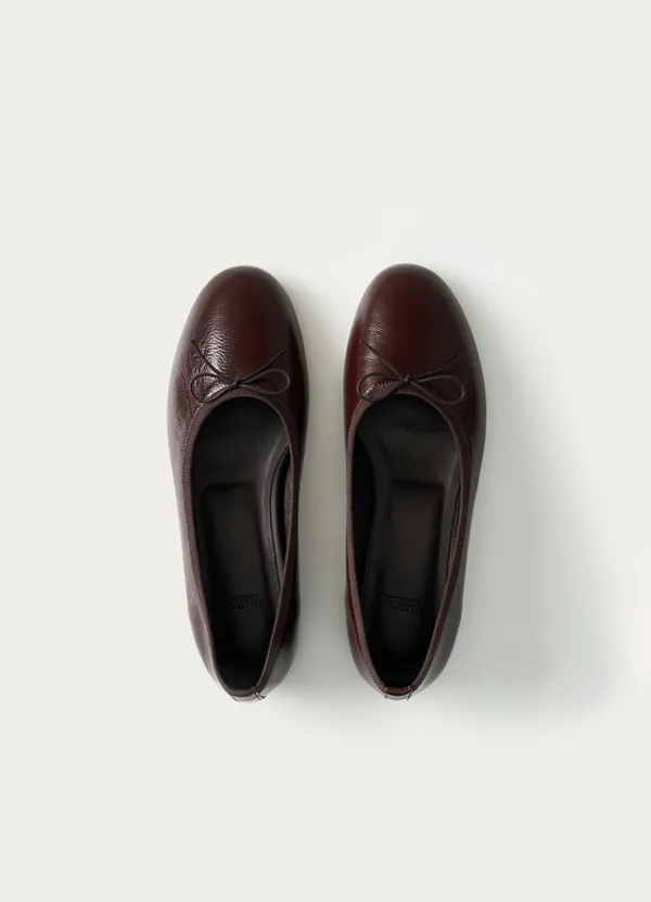 Tilda ballet flats (Dark burgundy)