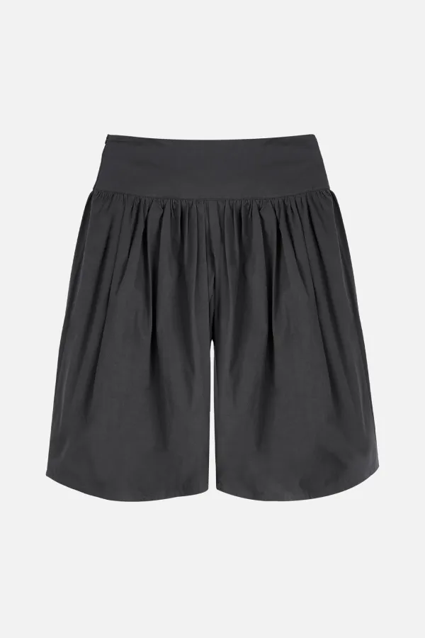 Wide Flare Pants _ Charcoal