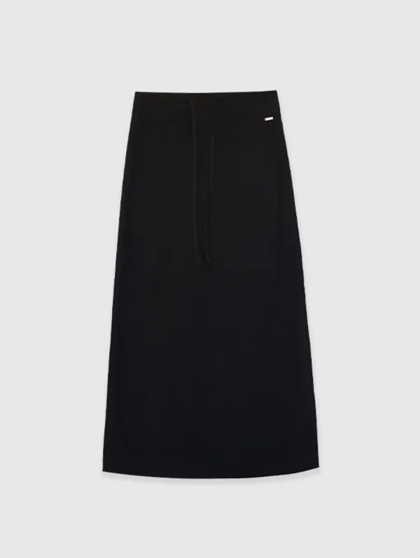 [23rd 재입고] Hush Maxi Skirt (Black)