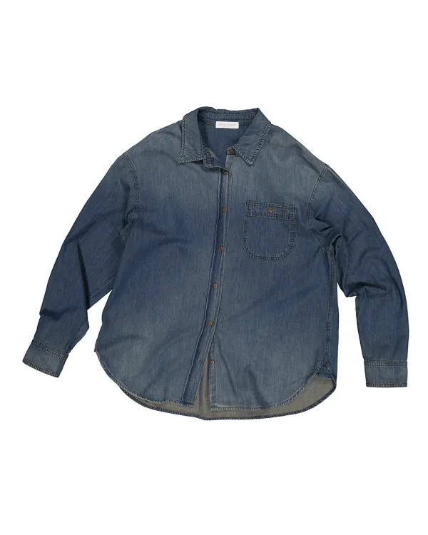elliot denim shirt (blue)