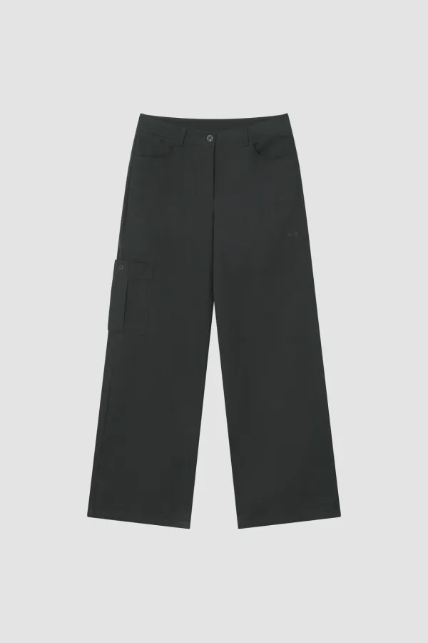 4th) Senne Charcoal Cargo Pants