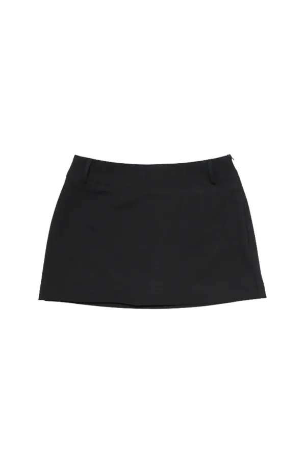 CLASSIC MINI SKIRT BLACK