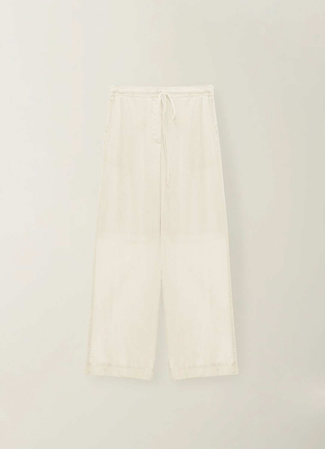 더티스 WINKLE TEXTURE STRING PANTS (CREAM) 상품 이미지 3