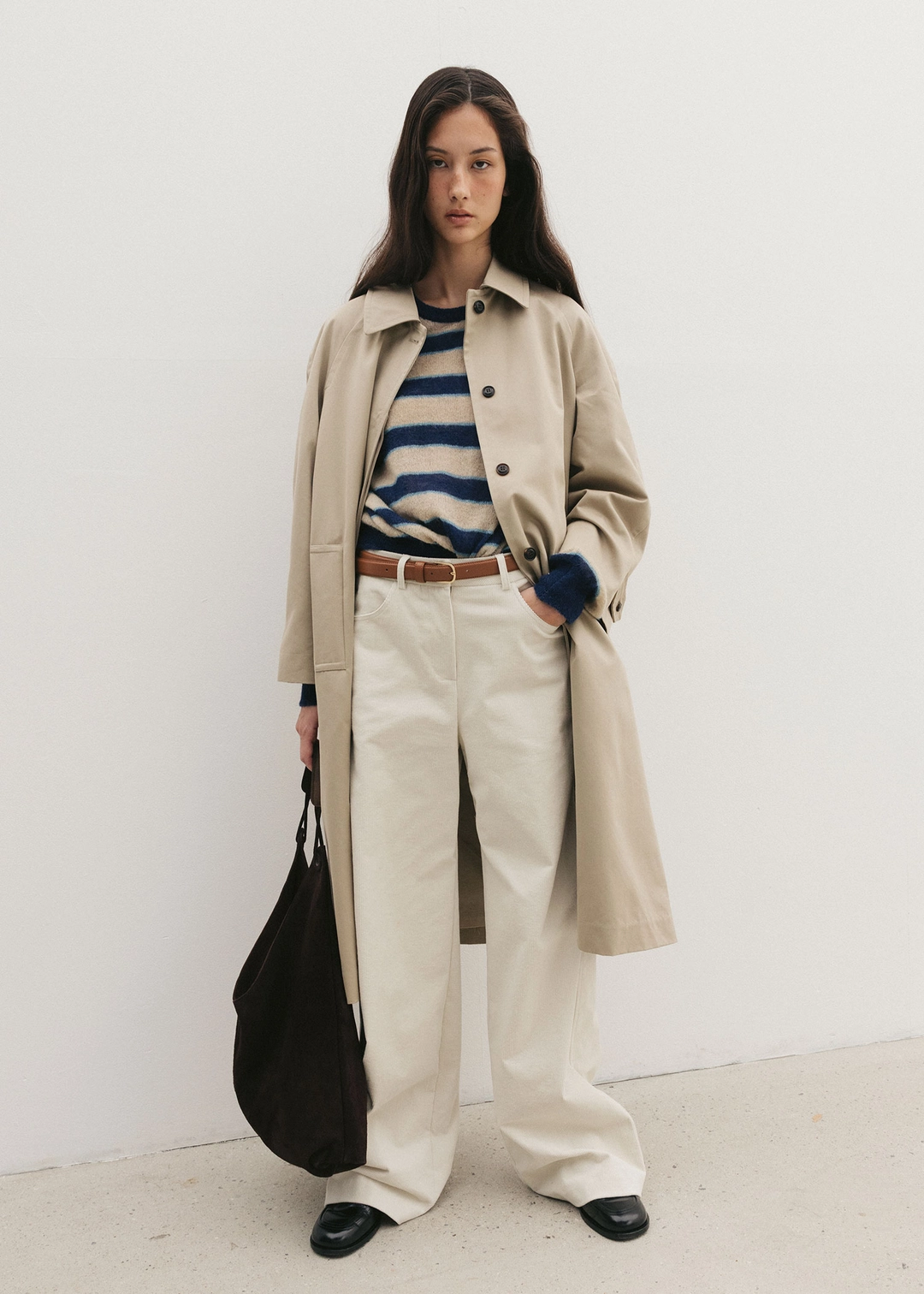 더라이 [2차] Balmacan Trench Coat(Beige) 상품 이미지 2