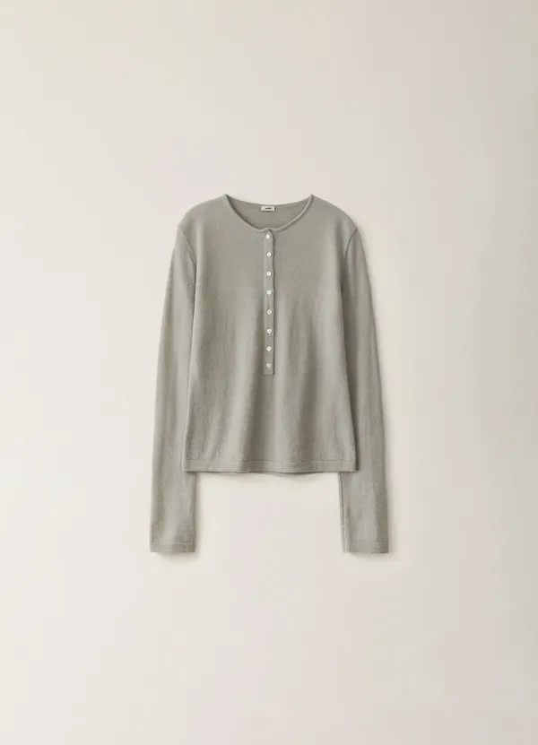 Kid Henry Neck Knit - Gray (10월 말 순차배송)