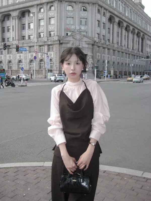 베크 홀터 뷔스티에[BROWN]*오늘 출발