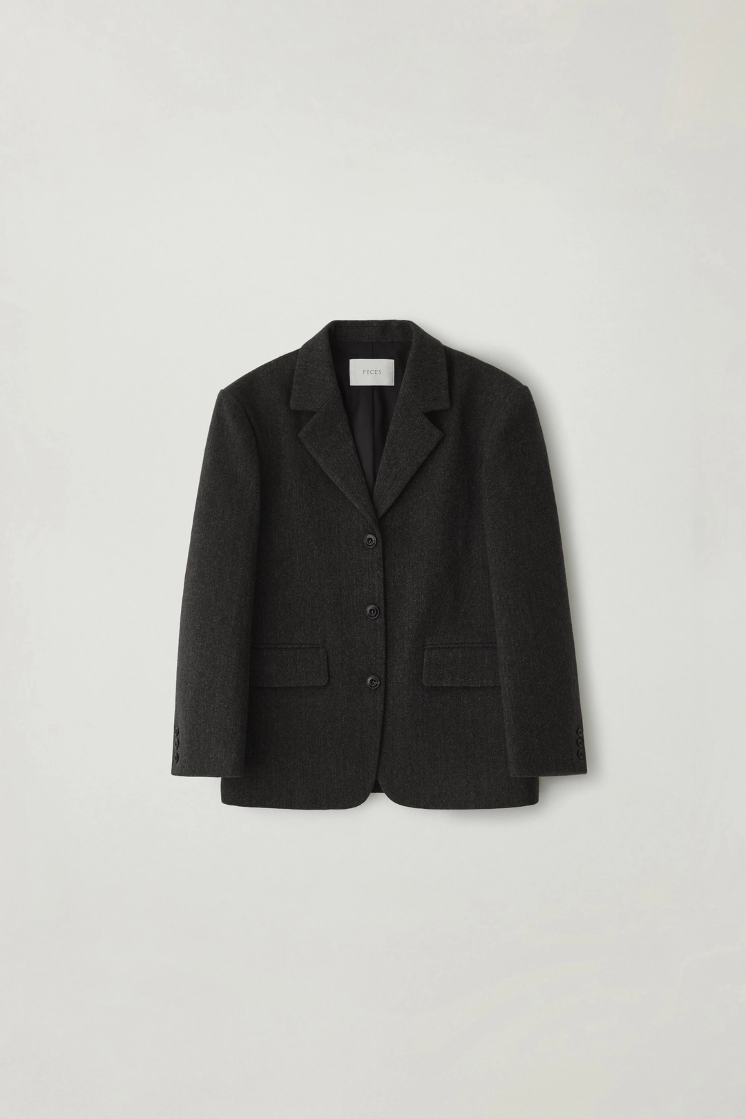 페세스 Dagmar herringbone jacket (Khaki gray) 상품 이미지 1