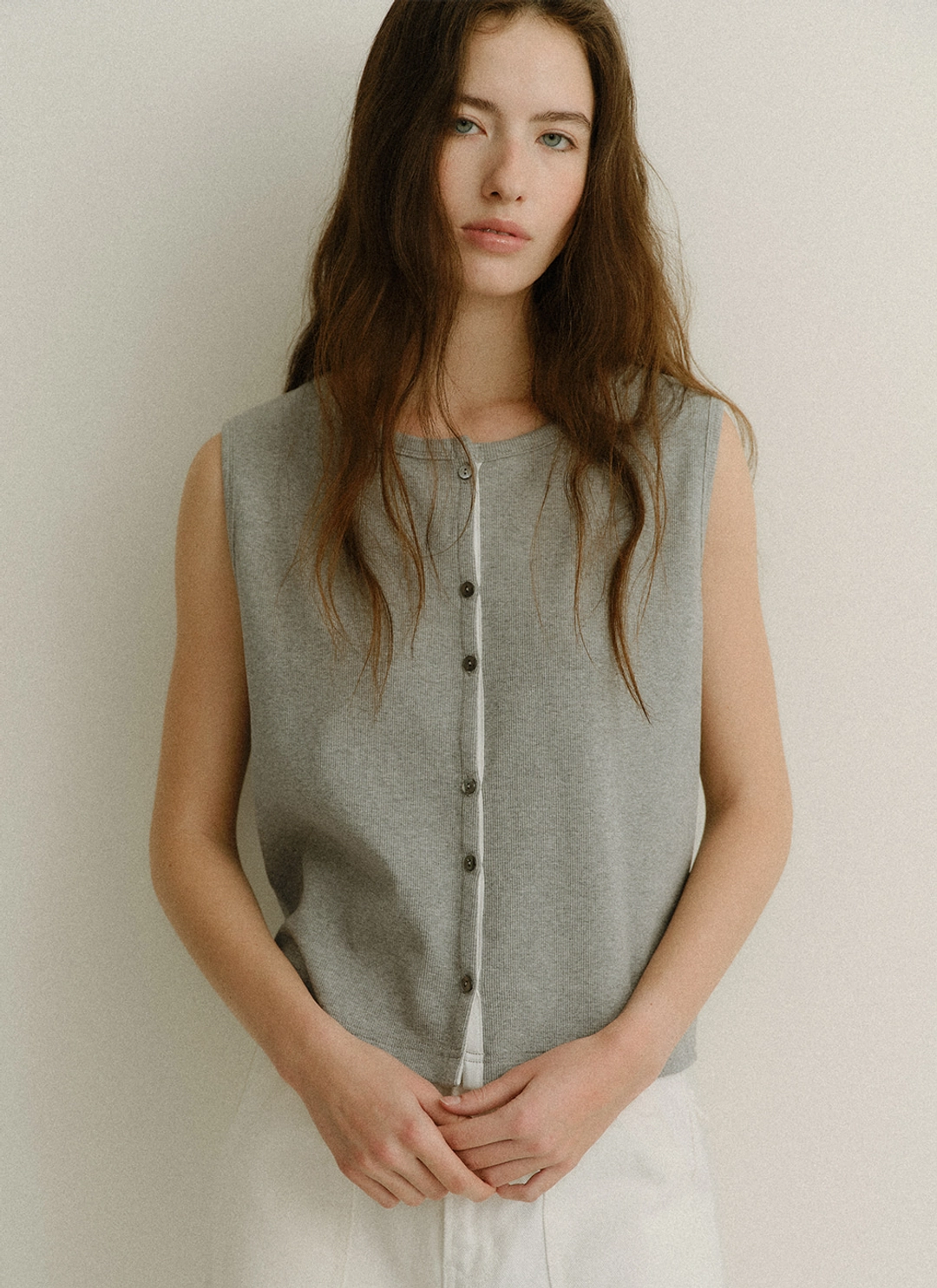 르닐 Odette Sleeveless (Grey) 상품 이미지 2