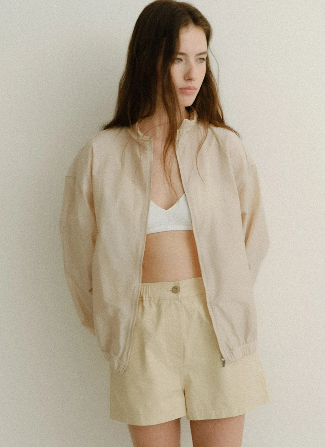 르닐 Phoebe Recycle Jumper & Pouch Set (Cream Yellow) 상품 이미지 2
