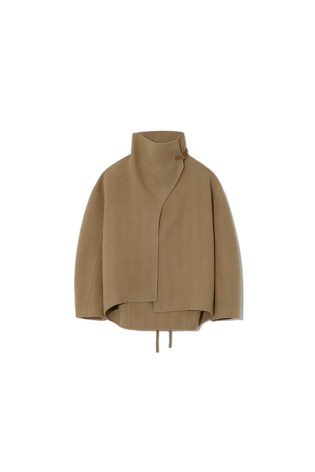 르917 COWL NECK HANDMADE HALF COAT [CAMEL] 상품 이미지 1