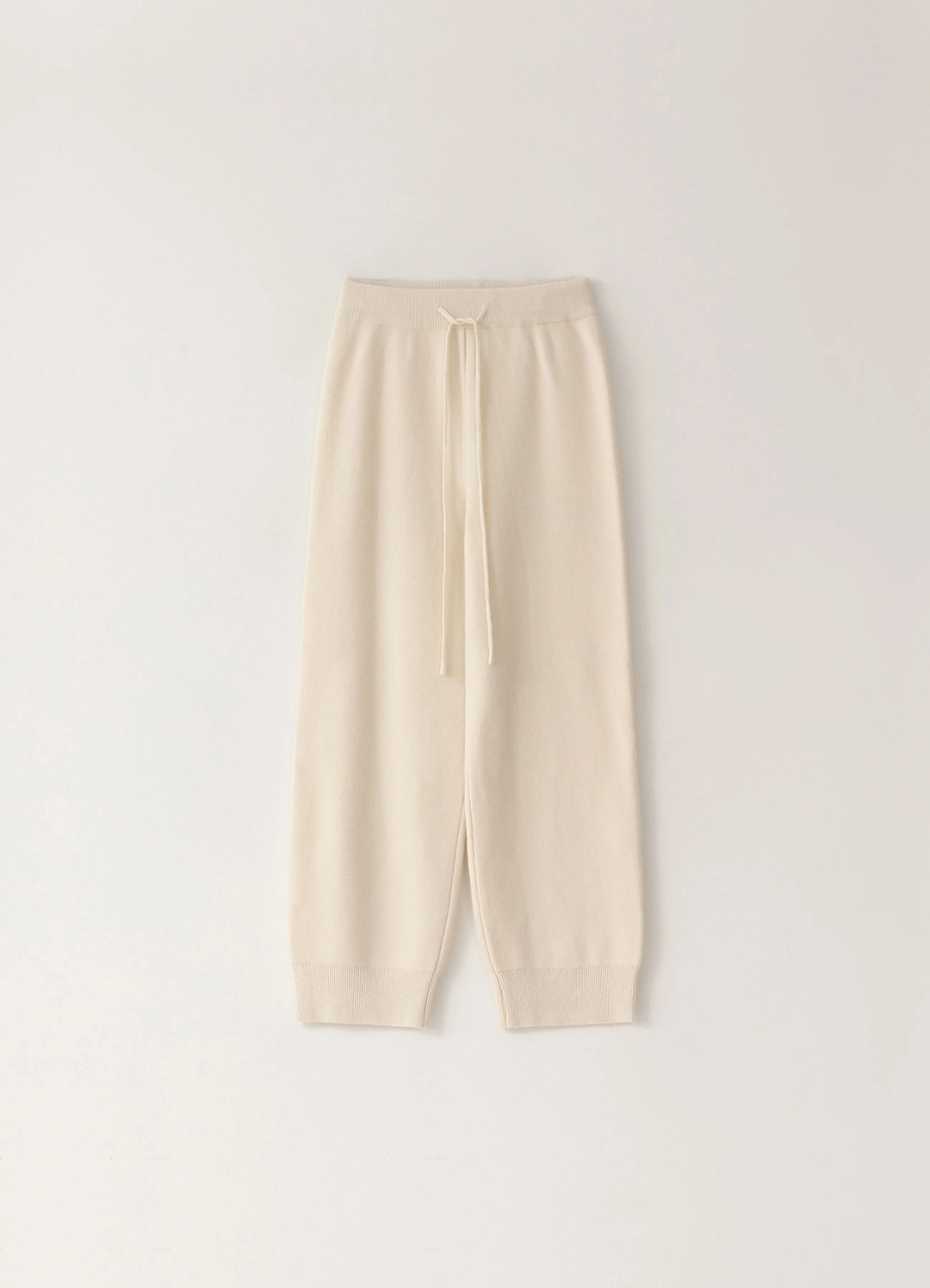 페블엠 6TH / Wool Knit Pants - Ivory - pebblem 상품 이미지 1