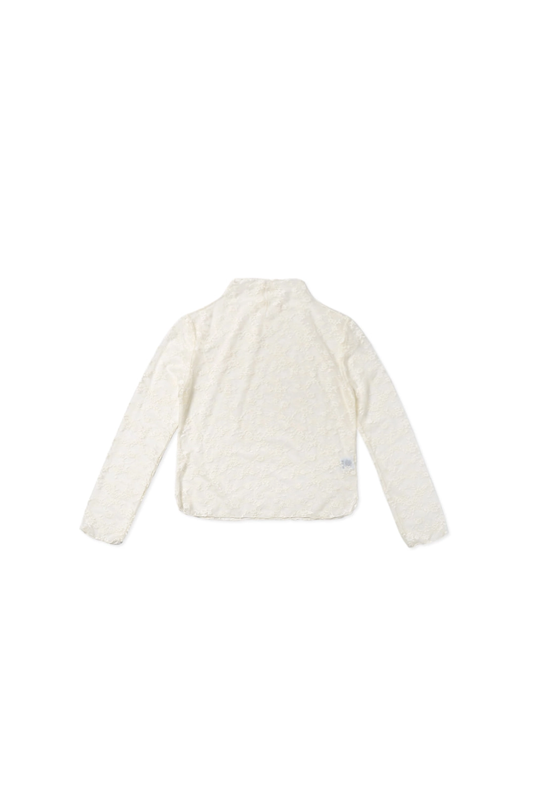 위드아웃썸머 Layered lace blouse_ivory 상품 이미지 2