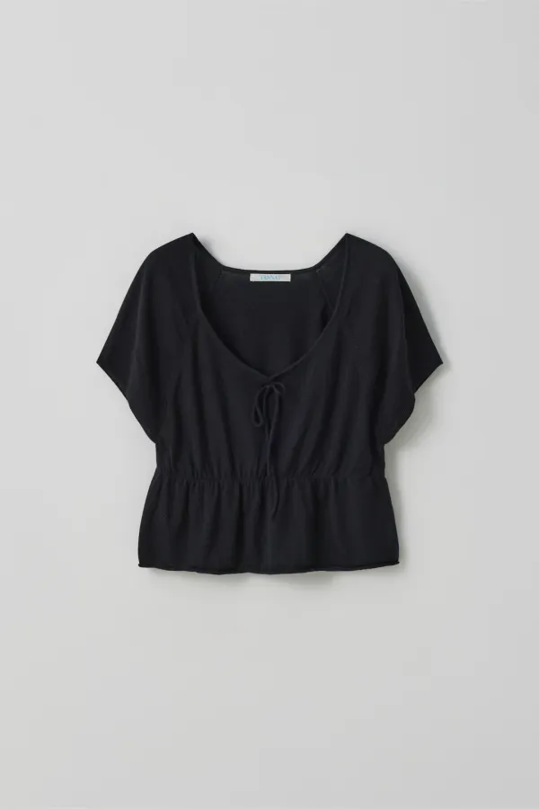 T/T Belle string knit (black)