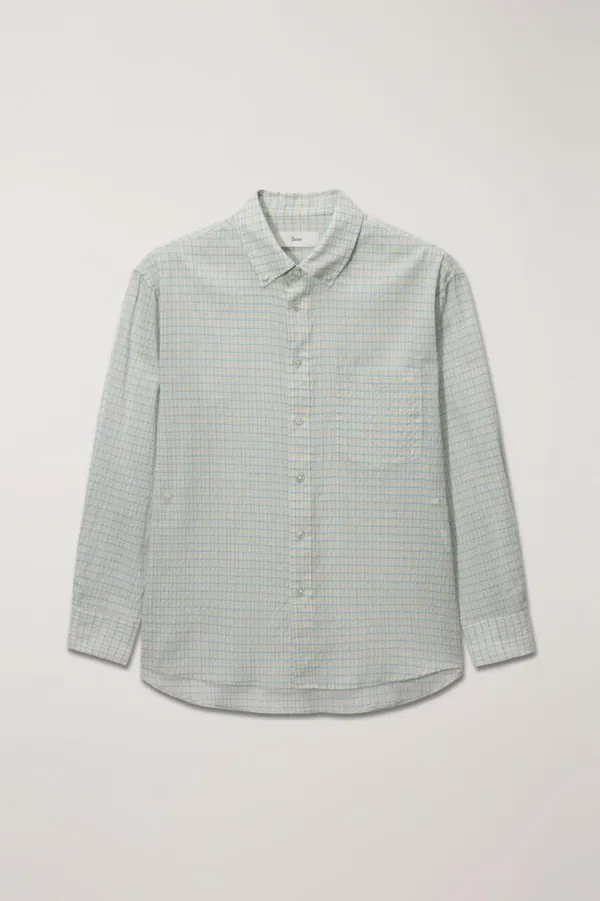UNISEX CLASSIC CHECK OVERSHIRT MINT CHECK