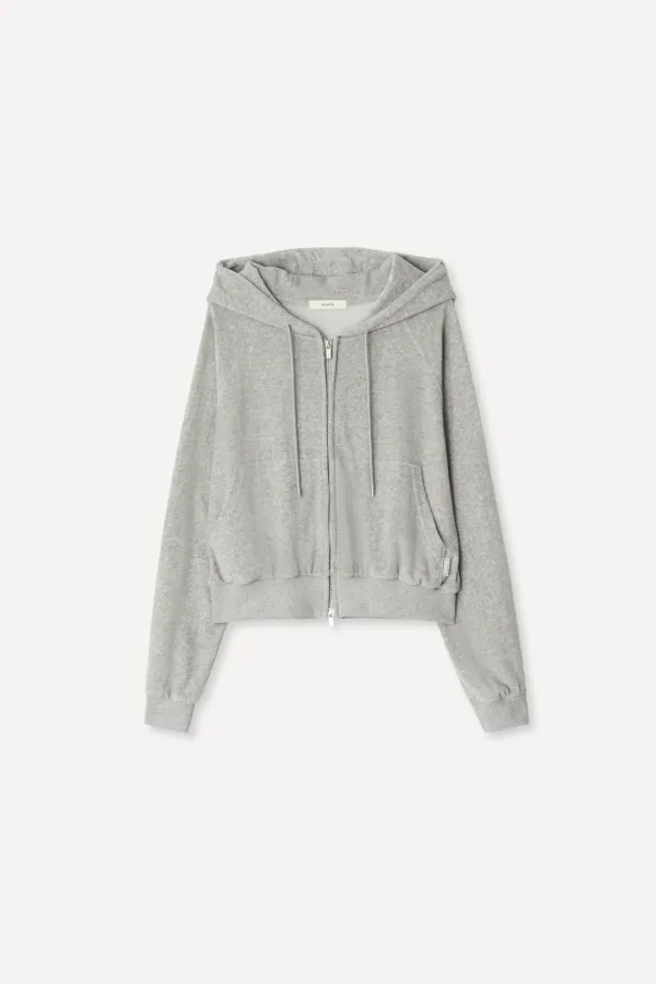 Salt Terry Hood Zip-Up