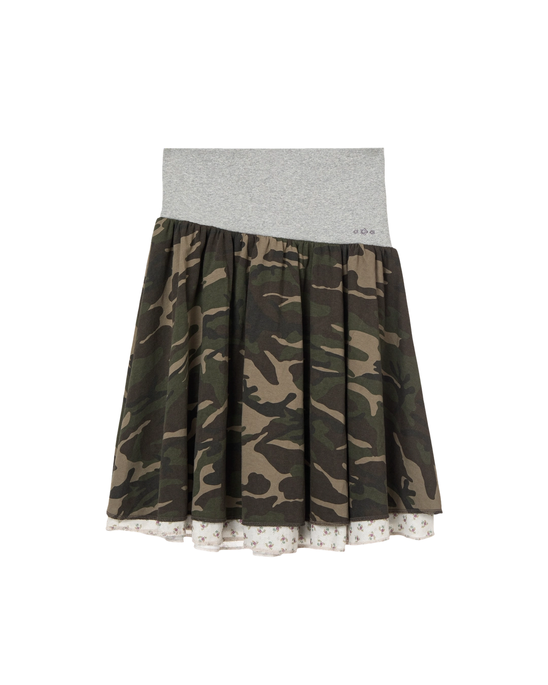에이이에이이 LAYERED SKIRT [CAMO] 상품 이미지 1