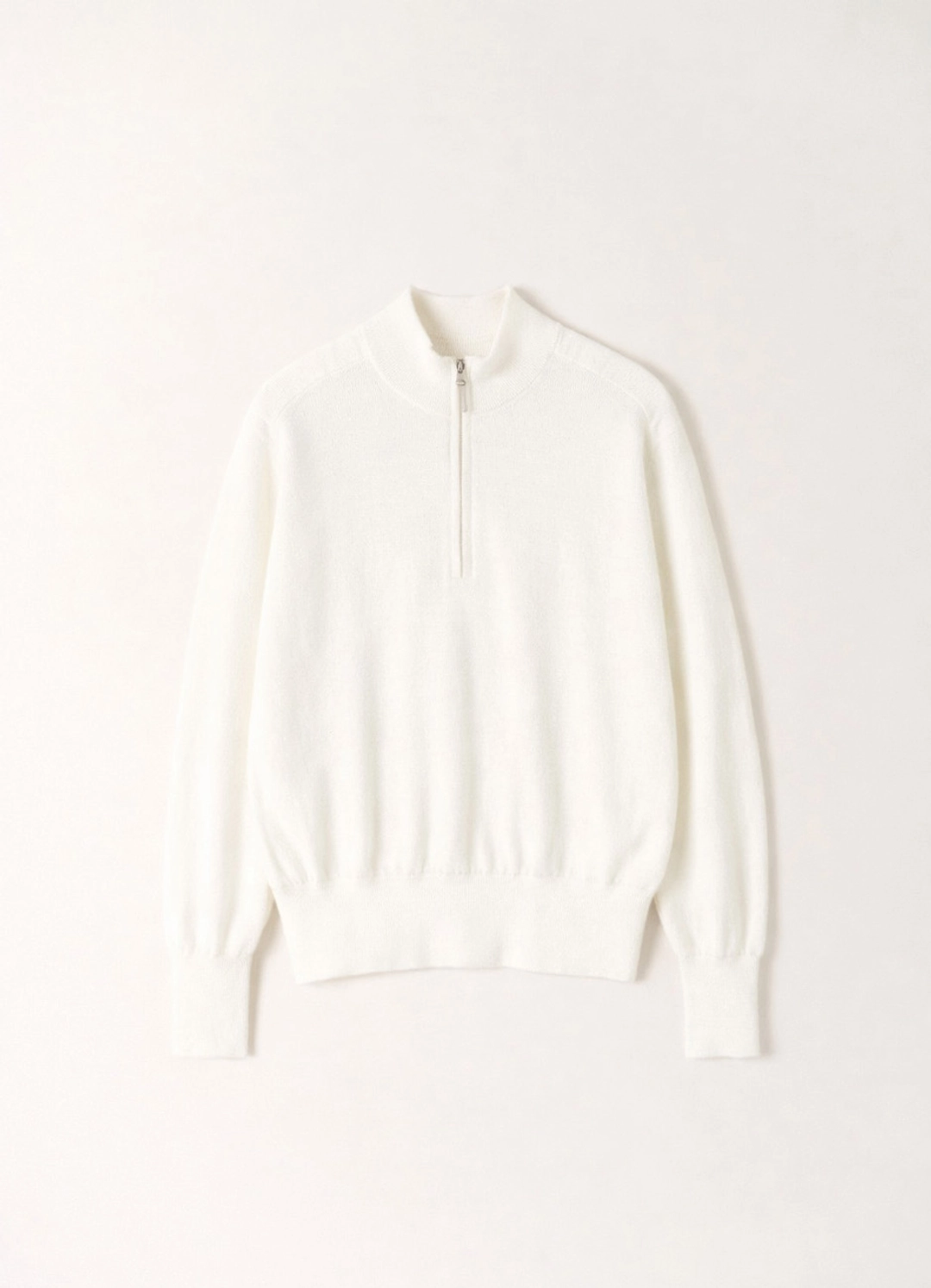 안젤로비안코 Wool 100 Lume Half Zip Knit 상품 이미지 1