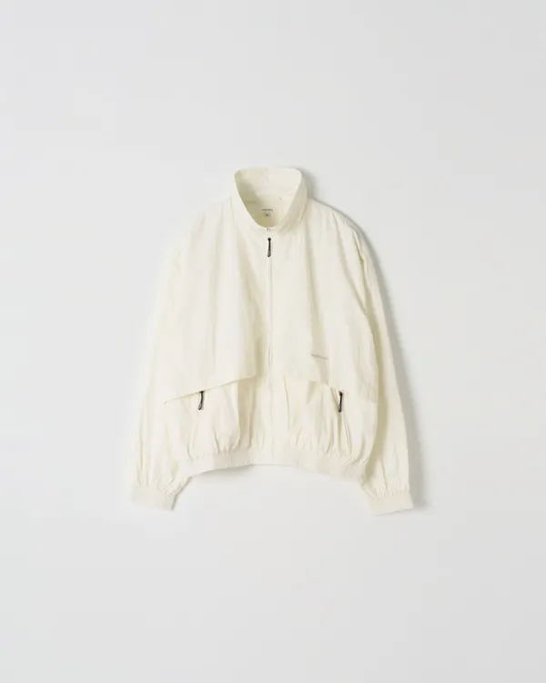 Nylon Windbreaker [WHITE]
