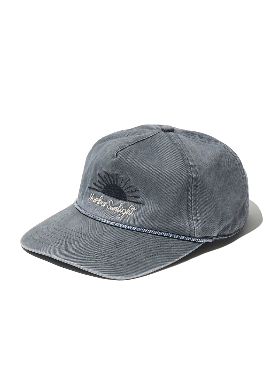 파르티멘토 VTG Washed Sunlight Rope Ball Cap_Charcoal 상품 이미지 1