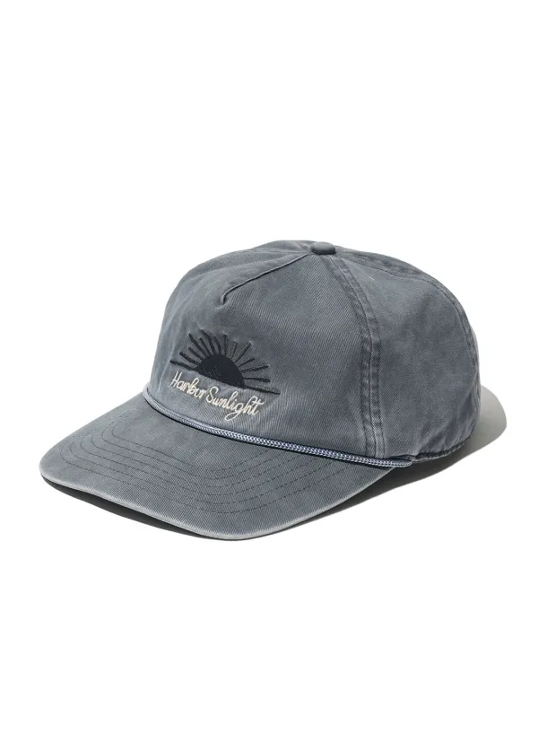 VTG Washed Sunlight Rope Ball Cap_Charcoal