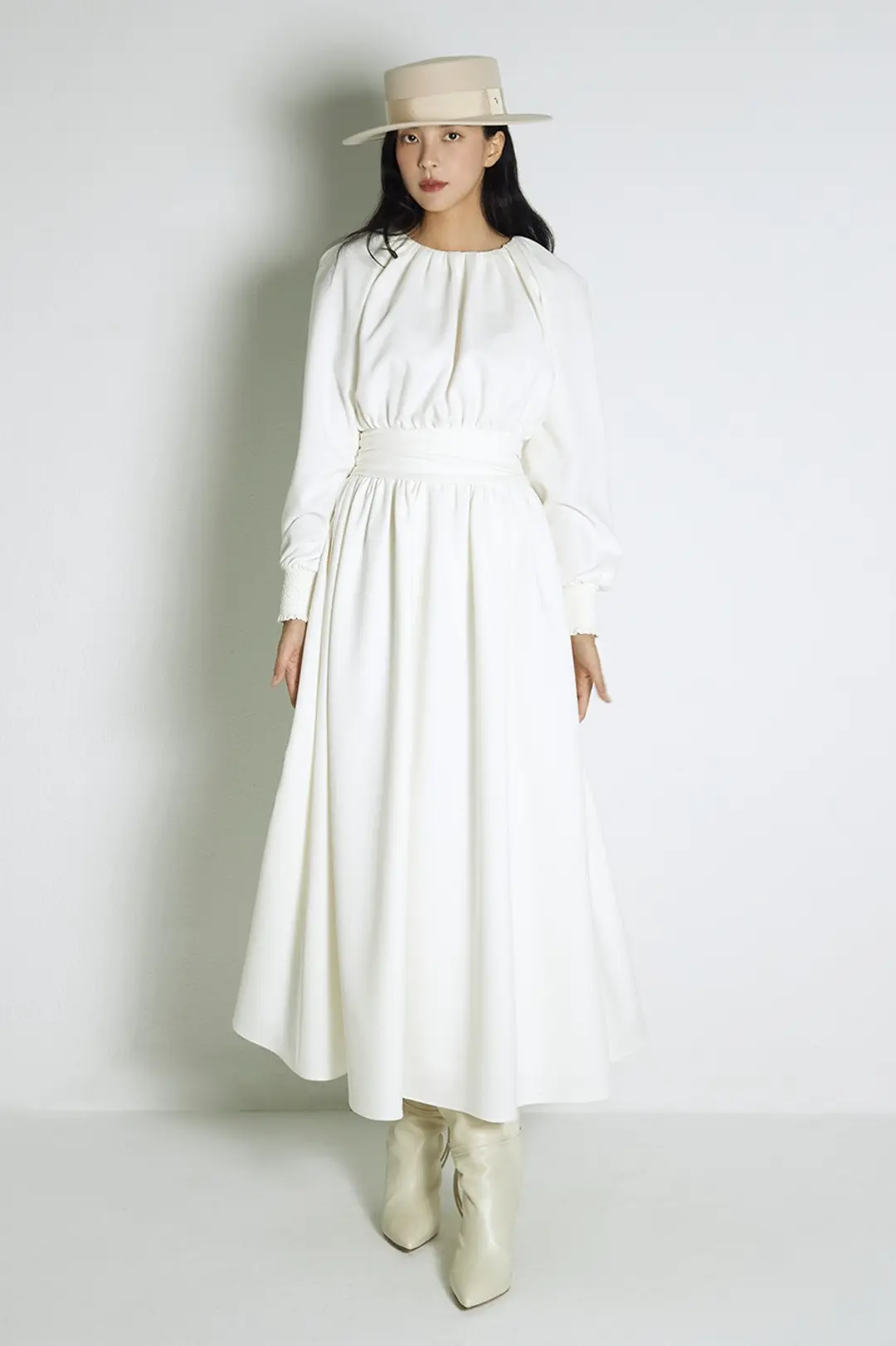 하나보 NO.10 DRESS - IVORY 상품 이미지 2