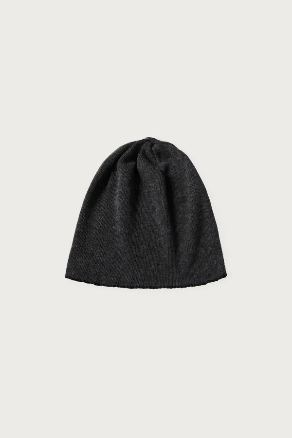PUNCHING KNIT BEANIE DARK MOON
