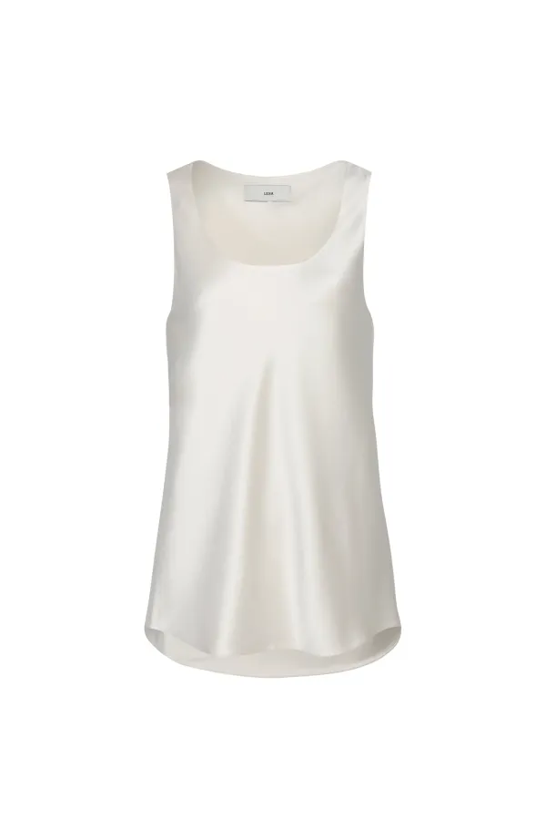PETRA SATIN SLEEVELESS TOP