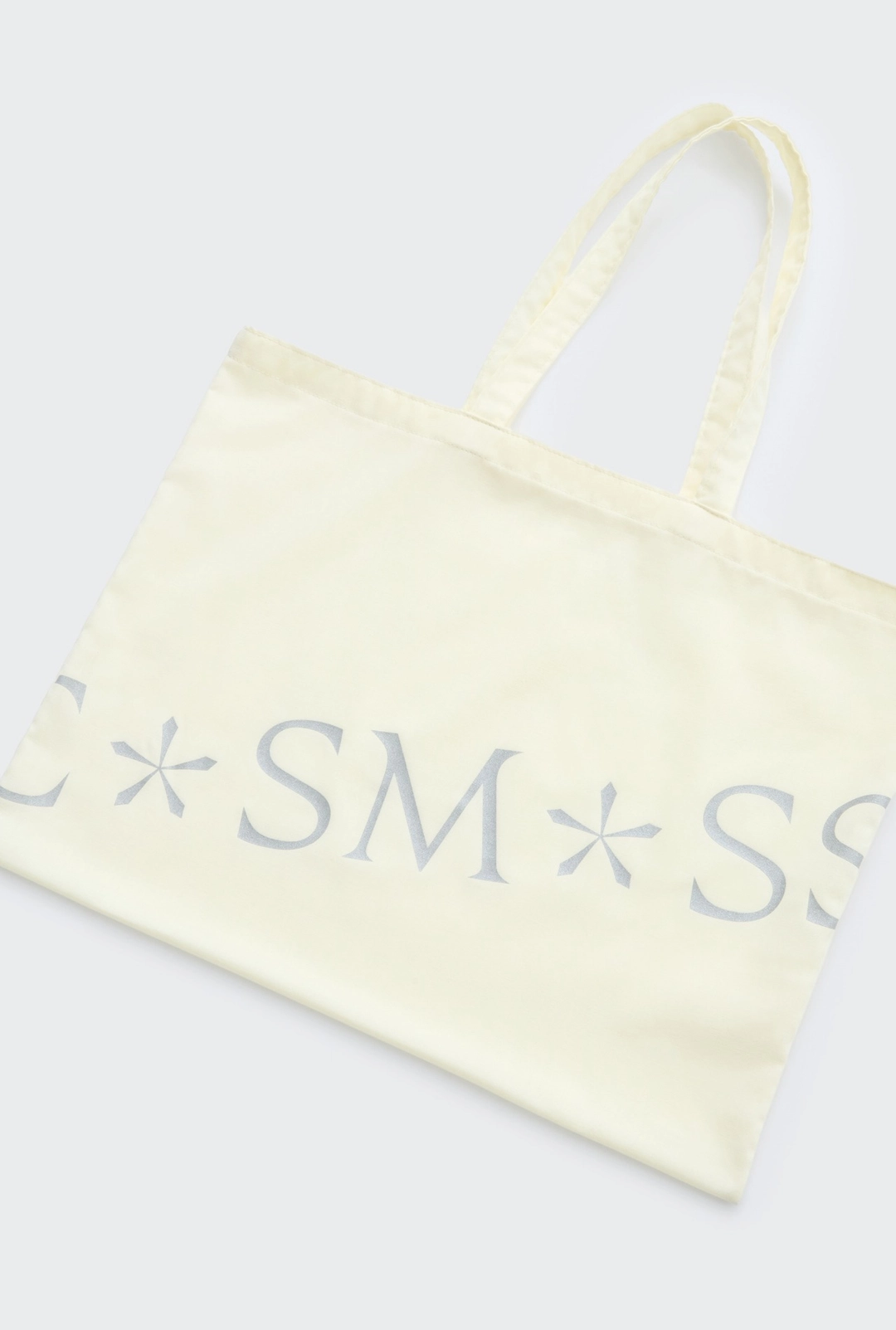 코스모스 METALLIC LOGO TOTE BAG (LEMON) 상품 이미지 2