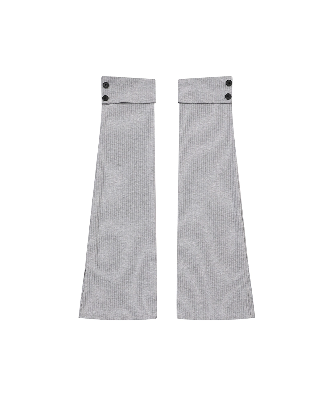 미세키서울 [레이 PICK] Button slit leg warmer GREY 상품 이미지 1