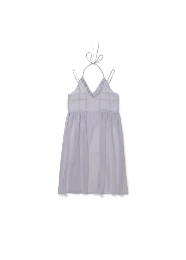 MESH FRILL DRESS (LAVENDER)
