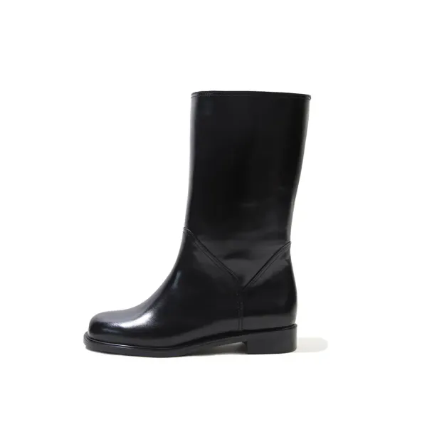 Midi boots / 블랙(유광)