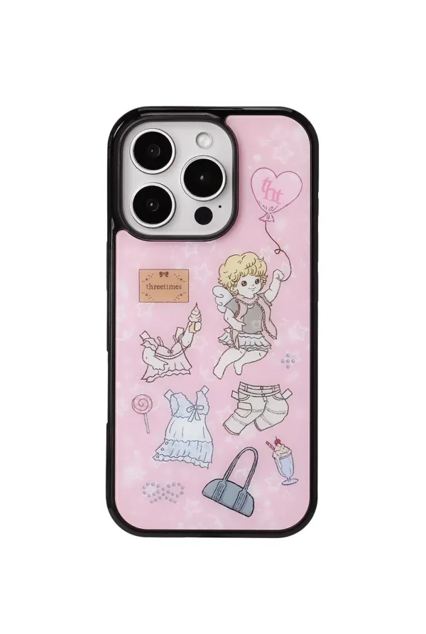 Angel dress-up iphone case