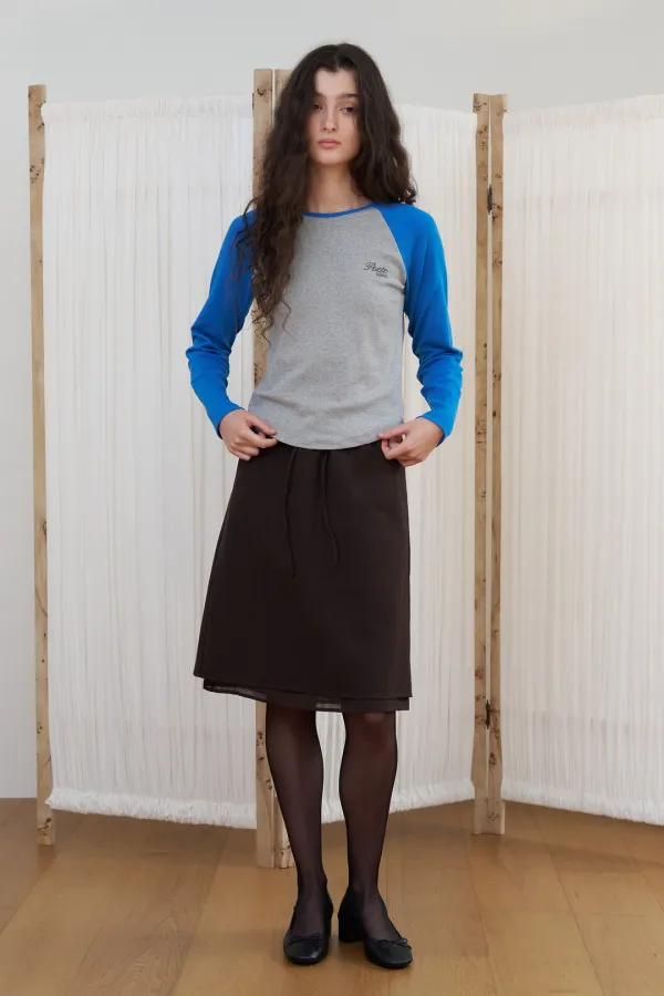 BLOCK RAGLAN T-SHIRT_blue