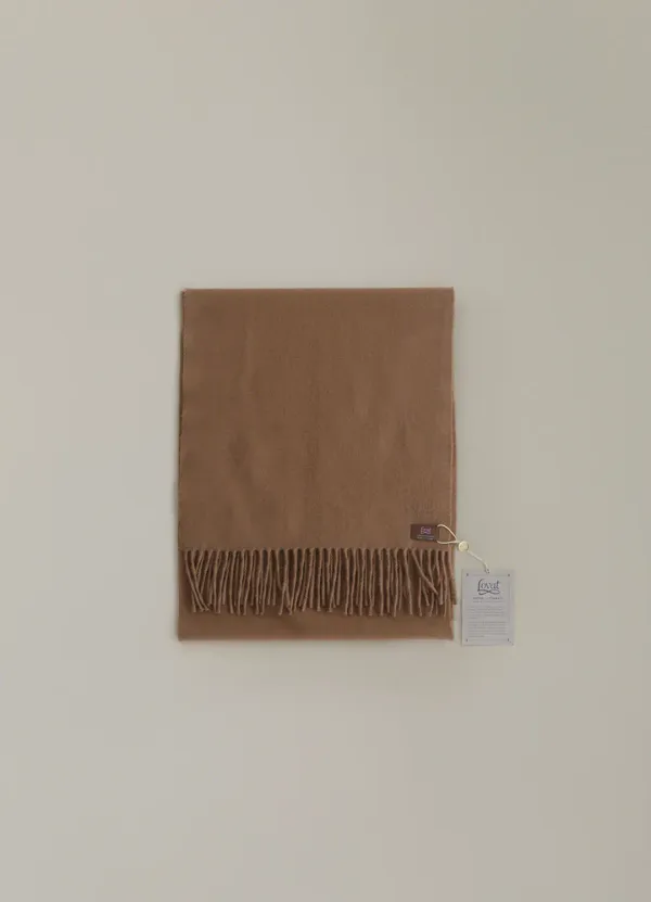 Scottish angora scarf (Camel)