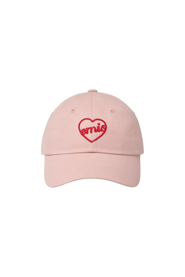 HEART BALL CAP-PINK