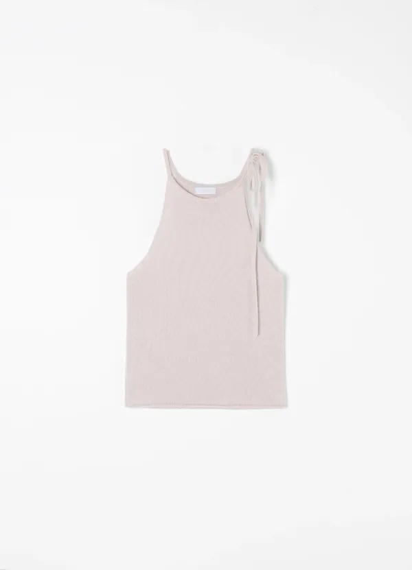 Ray Halter Knit(Lavender Pink)