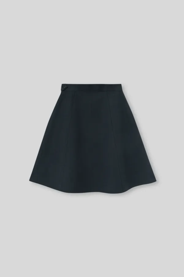 Befor flare skirt (navy)