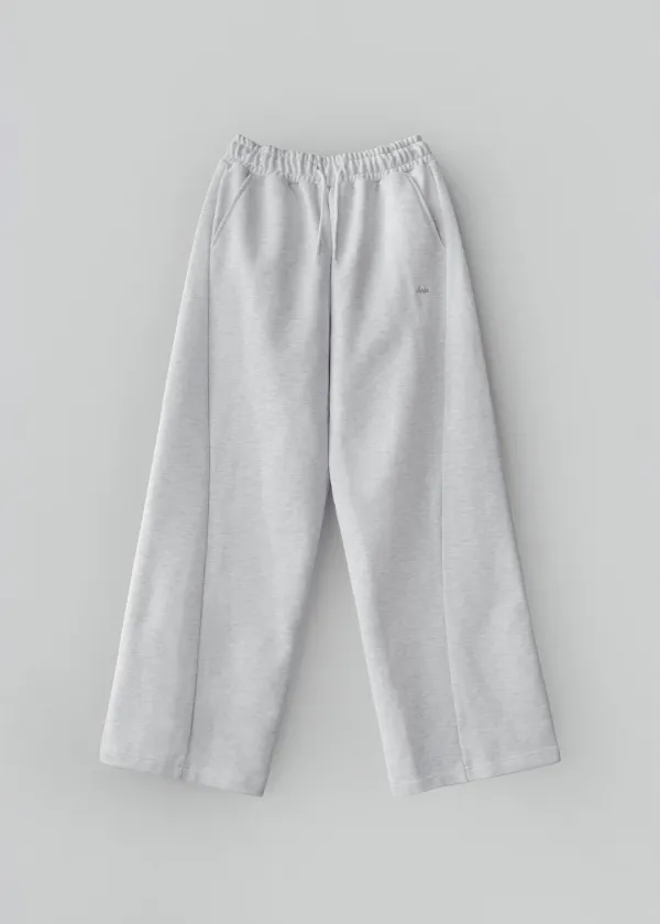 Penny logo sweat pants (white melange)