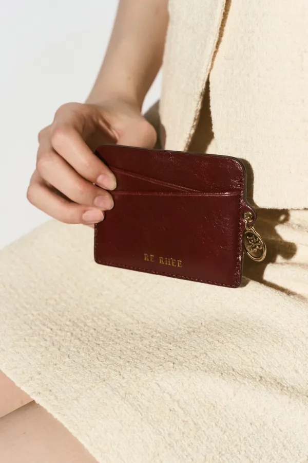 COWHIDE CARD WALLET