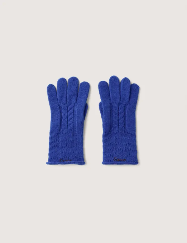 Marion Gloves (Cobalt Blue)